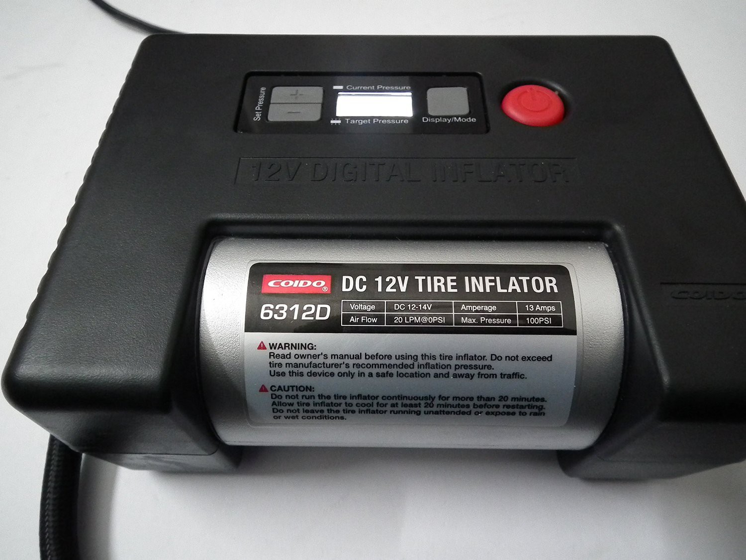 coido-6312d-fully-automatic-tyre-inflator-and-air-compressor-pump-with-auto-cut-off-100-psi-12v