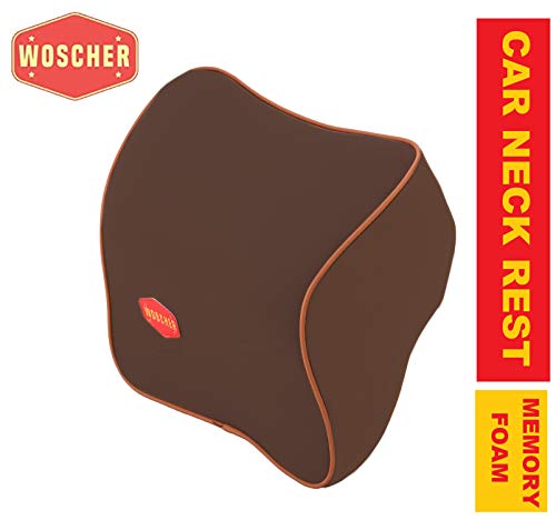 woscher-car-neck-pillow-memory-foam-headrest-cushion-helps-passengers-rest-to-relieve-neck-pain-and-improve-sitting-posture-universal-version-for-all-car-seats-brown-tan