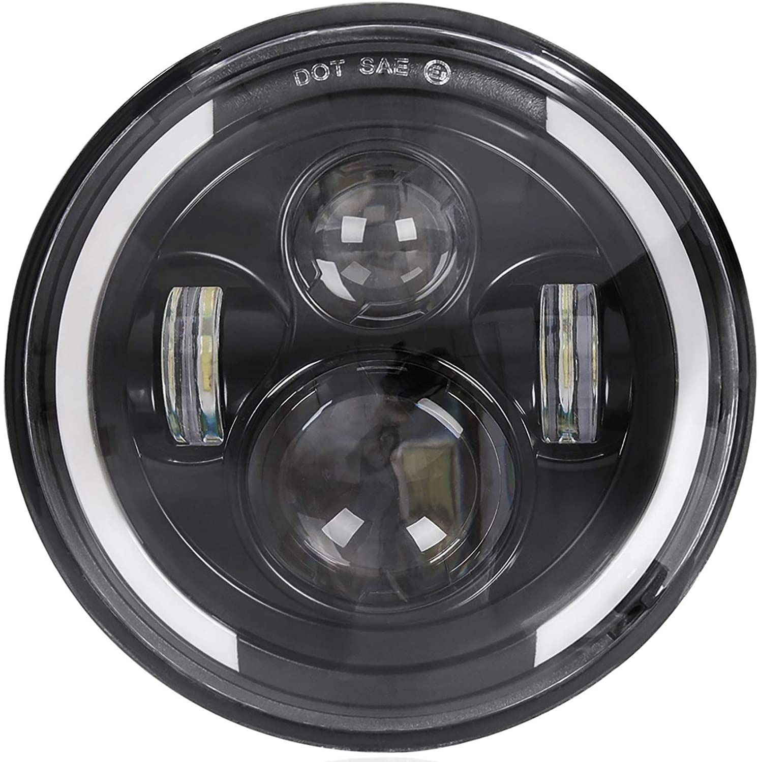 7-inch-round-4-led-half-ring-thar-bullet-high-intensity-h4-headlight-full-day-time-running-for-royal-enfield-harley-davidson-bikes-thar-jeep