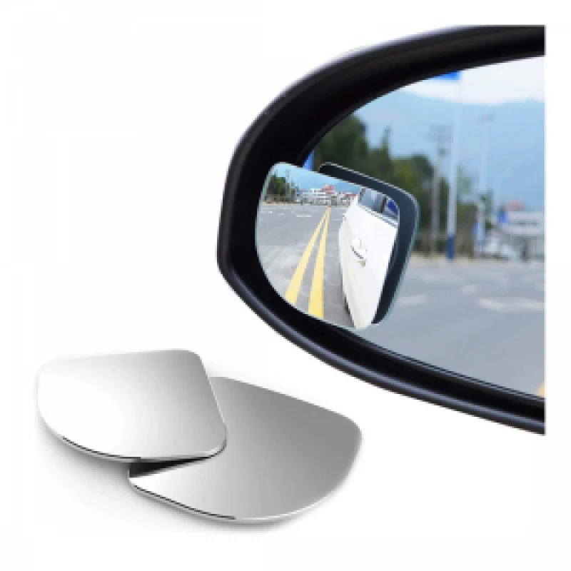 Car Wide Angle Round Blind Spot Mirror, How To Make Car Mirror Black
