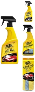 formula-1-car-exterior-care-kit-fast-wax-473ml-glass-cleaner-710ml-tire-shine-680ml-super-2-pack-microfiber-cloth