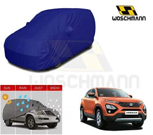 woschmann-blue-weatherproof-car-body-cover-for-outdoor-indoor-protect-from-rain-snow-uv-rays-sun-g8-with-mirror-pocket-compatible-with-tata-harrier