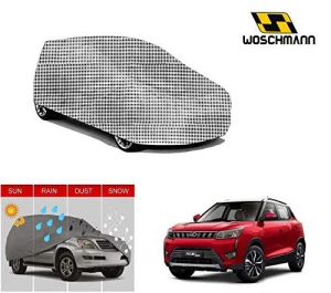 woschmann-checks-weatherproof-car-body-cover-for-outdoor-indoor-protect-from-rain-snow-uv-rays-sun-g9-with-mirror-pocket-compatible-with-mahindra-xuv300