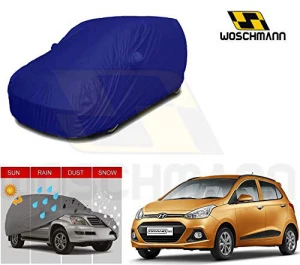 woschmann-blue-weatherproof-car-body-cover-for-outdoor-indoor-protect-from-rain-snow-uv-rays-sun-g3xl-with-mirror-pocket-compatible-with-hyundai-grand-i10