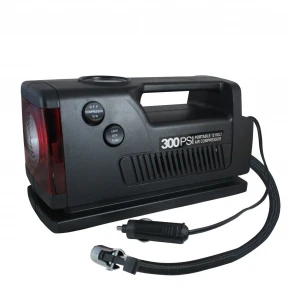 coido-3326-car-tyre-inflator-with-torch-emergency-flasher-and-300-psi-gauge