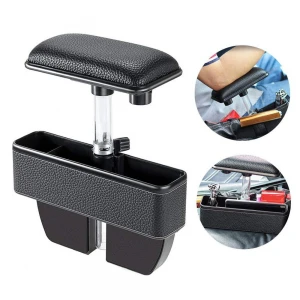 car-seat-side-organizer-armrest-pad-car-seat-gap-filler-elbow-support-cushion-auto-coin-change-holder-universal-car-storage-box-console-side-pocket