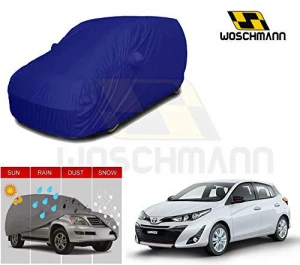 woschmann-blue-weatherproof-car-body-cover-for-outdoor-indoor-protect-from-rain-snow-uv-rays-sun-g5-with-mirror-pocket-compatible-with-toyota-yaris