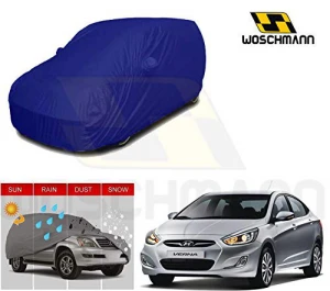 woschmann-blue-weatherproof-car-body-cover-for-outdoor-indoor-protect-from-rain-snow-uv-rays-sun-g5-with-mirror-pocket-compatible-with-hyundai-verna-fluidic