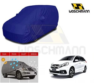 woschmann-blue-weatherproof-car-body-cover-for-outdoor-indoor-protect-from-rain-snow-uv-rays-sun-g9-with-mirror-pocket-compatible-with-honda-mobilio