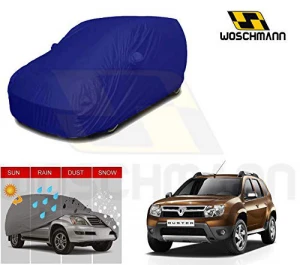 woschmann-blue-weatherproof-car-body-cover-for-outdoor-indoor-protect-from-rain-snow-uv-rays-sun-g9-with-mirror-pocket-compatible-with-renault-duster