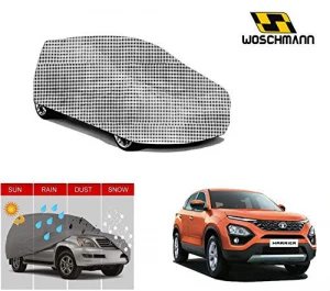 woschmann-checks-weatherproof-car-body-cover-for-outdoor-indoor-protect-from-rain-snow-uv-rays-sun-g8-with-mirror-pocket-compatible-with-tata-harrier