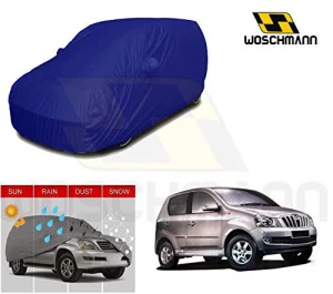 woschmann-blue-weatherproof-car-body-cover-for-outdoor-indoor-protect-from-rain-snow-uv-rays-sun-g9-with-mirror-pocket-compatible-with-mahindra-quanto