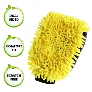 double-sided-microfiber-car-washing-mitt-dusting-cleaning-glove-scratch-less-and-lint-free-reusable-duster-for-wet-or-dry-applications-yellow-and-grey