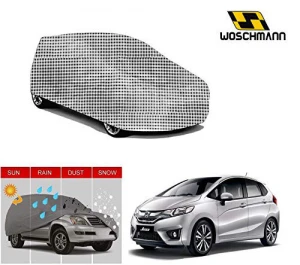 woschmann-checks-weatherproof-car-body-cover-for-outdoor-indoor-protect-from-rain-snow-uv-rays-sun-g10-with-mirror-pocket-compatible-with-honda-jazz