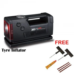 3a-featuretail-coido-3326-electric-12-v-inflator-air-compressor-pump-for-car-tyre
