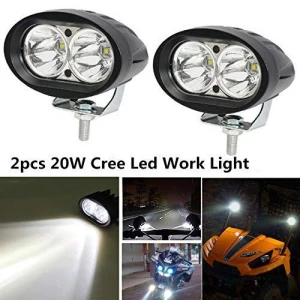cree-led-fog-light-waterproof-spot-beam-headlight-with-mounting-brackets-for-bikes-cars-atv-suv-offroad-truck-motorcycle-20w-white-pack-of-2