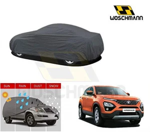 woschmann-grey-weatherproof-car-body-cover-for-outdoor-indoor-protect-from-rain-snow-uv-rays-sun-g8-with-mirror-pocket-compatible-with-tata-harrier
