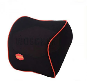 woscher-car-neck-pillow-memory-foam-headrest-cushion-helps-passengers-rest-to-relieve-neck-pain-and-improve-sitting-posture-universal-version-for-all-car-seats-black-red