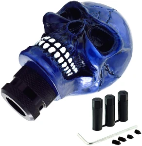 universal-skull-gear-shift-head-cool-style-stick-grip-lever-shifting-knob-for-all-cars-navy-blue