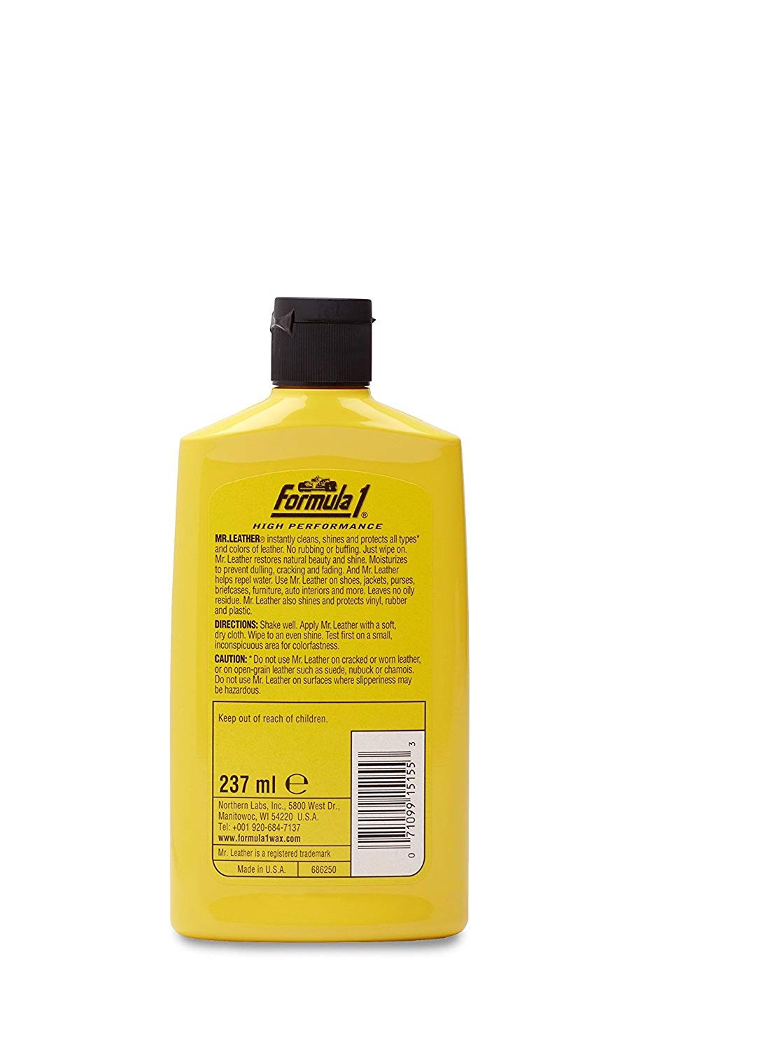 Formula 1 Mr.Leather Cleaner and Conditioner (237 ml) Make My Gaadi