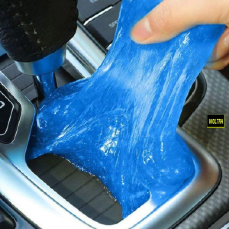Multipurpose Reusable Car Ac Vent Dashboard Interior Dust Dirt Cleaner  Cleaning Gel Jelly Putty Gum Kit