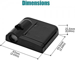 2021 New 1PCS Wireless Welcome Light Car Door Light Projection