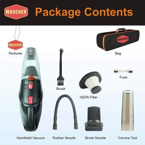 Woscher car deals vacuum cleaner
